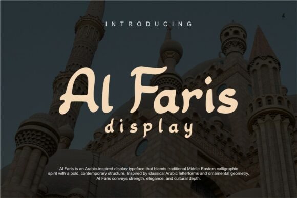 Al Faris: A Thoughtful Display Typeface for Editorial Calm