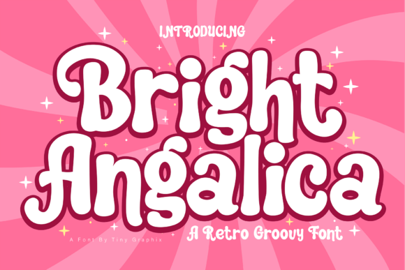 Bright Angalica: A Playful, Polished Display Font for Small Business Branding
