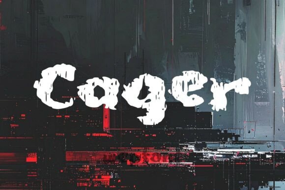 Cager: A Display Font That Sparks Editorial Energy