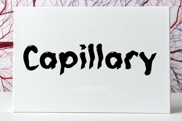 Capillary Handwritten Font for Crafters & Sellers