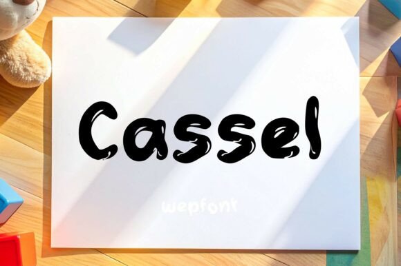 Cassel: A Whimsical Display Font for Handmade Charm