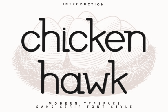 Chicken Hawk: A Display Font That Elevates Handmade Design