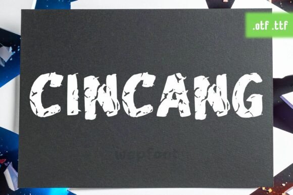 Cincang: A Display Font for Bold Editorial Identity