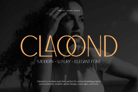 Claoond: A Luxury Display Font for Handmade Brands