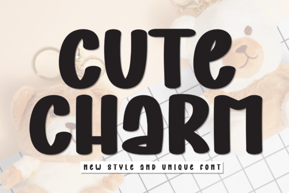 Cute Charm: A Display Font That Feels Like a Warm Hello