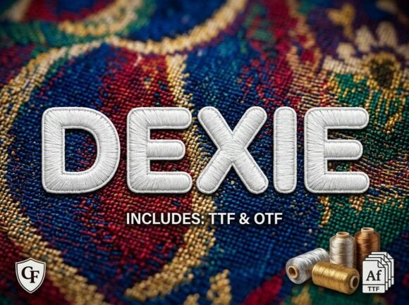 Dexie: A Bold, Warm Display Font That Earns Its Space
