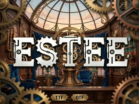 Estee Display Font for Handmade Creators