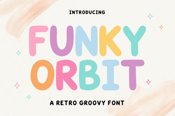 Funky Orbit: A Playful Display Font That Makes Your Brand Instantly Memorable