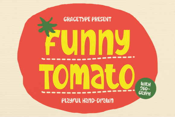 Funny Tomato: A Juicy Display Font for Editorial Joy