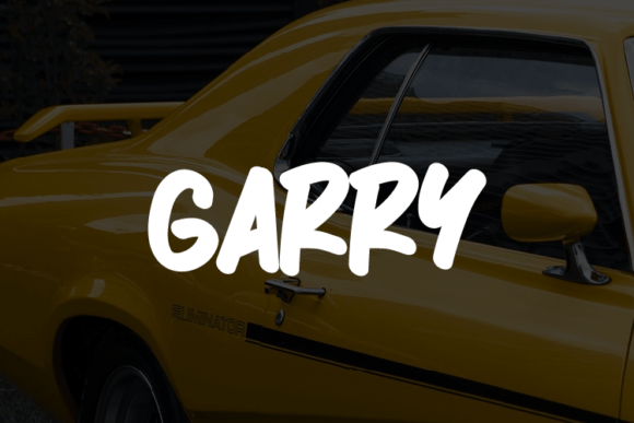 Garry: A Bold Display Font That Builds Brand Trust