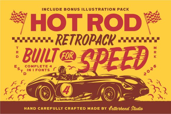 Hotrod: A Bold Display Typeface for Editorial Impact
