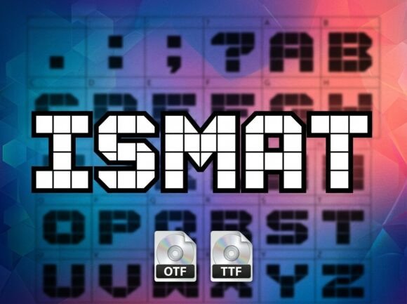 Ismat: A Display Font with Structural Calm