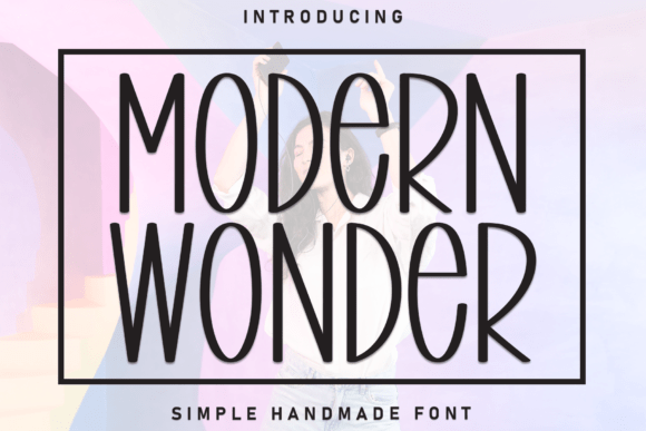 Modern Wonder: A Handwritten Display Font That Feels Like a Smile