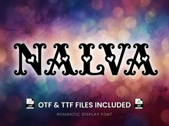 Nalva: A Refined Display Typeface for Editorial Calm