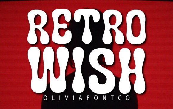 Retro Wish: A Vibrant Display Font for Memorable Branding