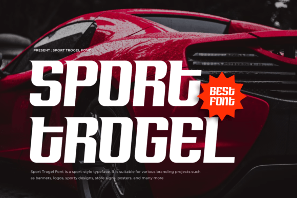 Sport Trogel: A High-Impact Display Typeface for Digital Brands