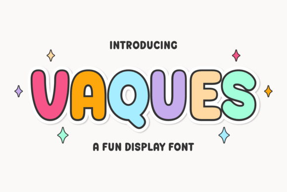 Vaques: A Bold Display Typeface for Editorial Energy