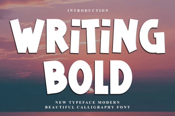 Writing Bold: A Friendly Display Font for Scroll-Stopping Campaigns